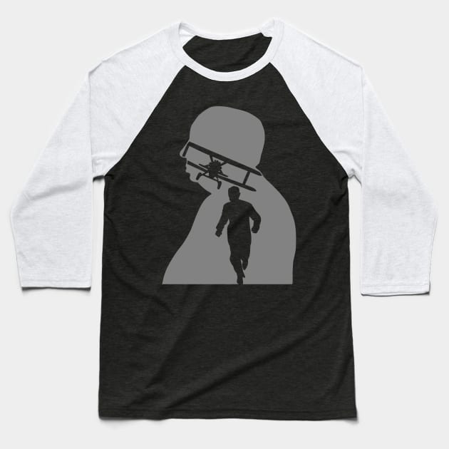 North By Northwest Baseball T-Shirt by pimator24